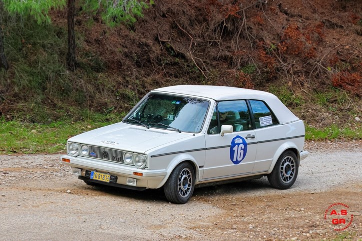 Κεφαλάς Πέτρος / Κεφαλάς Αθανάσιος - VW Golf MK1 Gli Cabrio 1984 Cat J1/J2